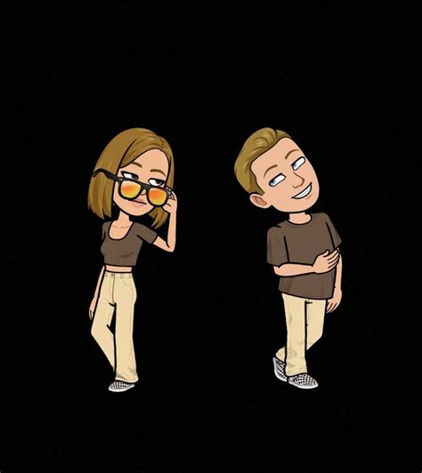matching bitmoji outfits for couples country